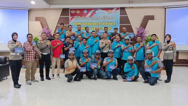Sempena Hari Lahir Pancasila, Driver Ambulance se-Riau Ikuti Sosialisasi di Aulia Hospital